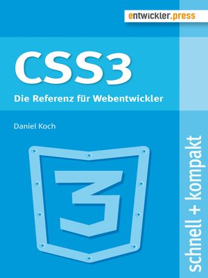cover image of CSS3